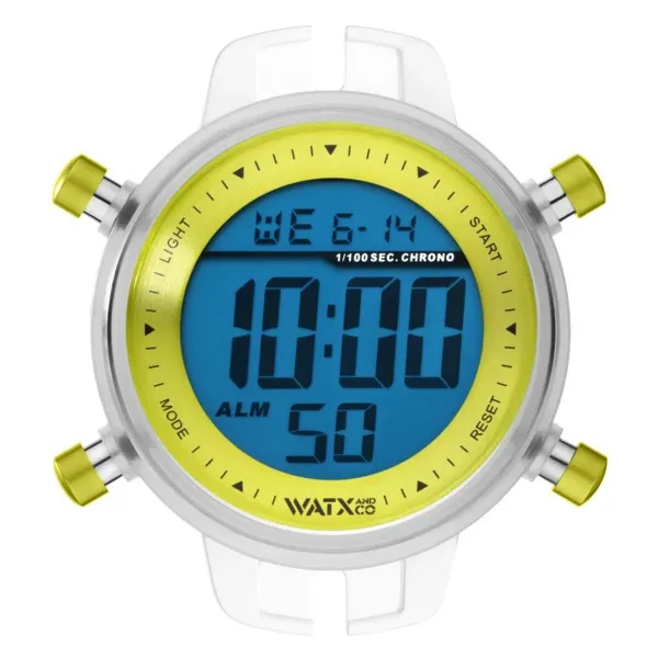 Часы унисекс Watx & Colors RWA1094 Жёлтый (Ø 43 mm)