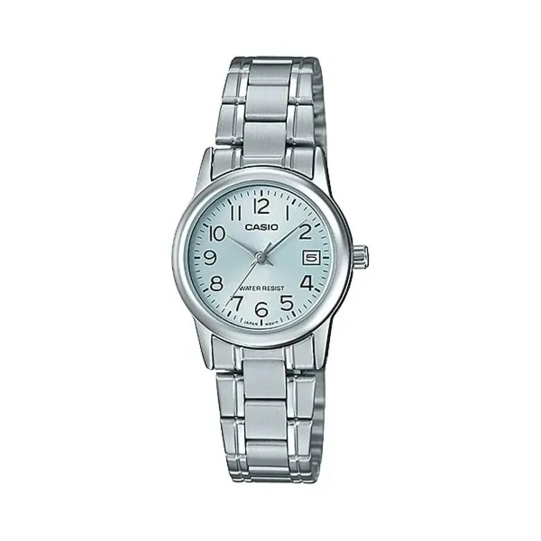 Laikrodis moterims Casio LADY 3H - LILGHT BLUE (Ø 25 mm)