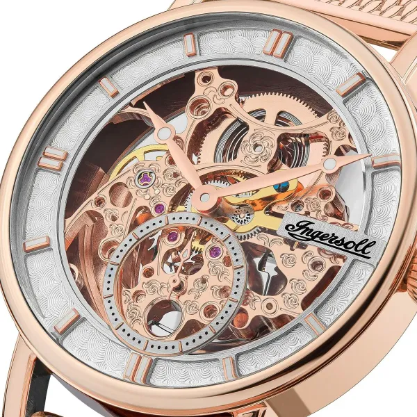 Laikrodis vyrams Ingersoll 1892 I00406B Rožinė (Ø 40 mm)