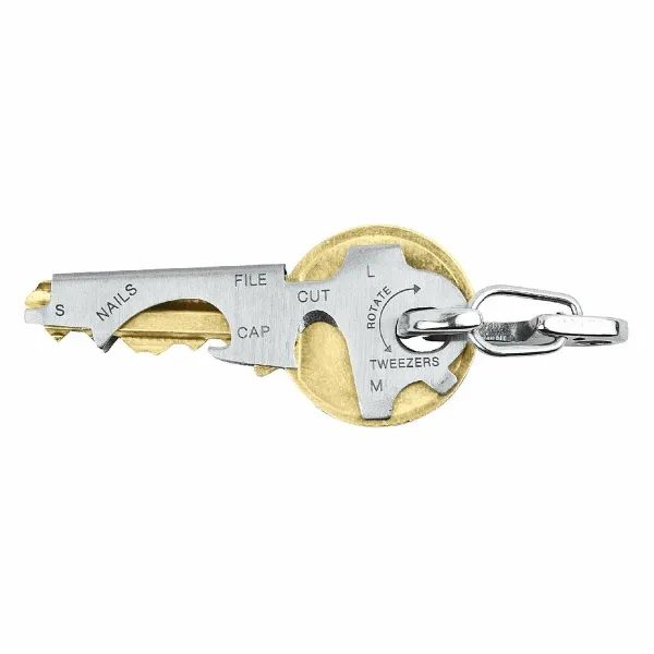 Multi-purpose key ring True Keytool tu247k 8 Toiminnot