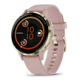 Miesten rannekellot GARMIN 010-02785-03 Valkoinen Kulta Pinkki