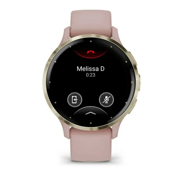 Мужские часы GARMIN 010-02785-03 Белый Золото Розовый
