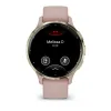 Мужские часы GARMIN 010-02785-03 Белый Золото Розовый
