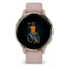 Мужские часы GARMIN 010-02785-03 Белый Золото Розовый
