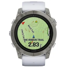 Miesten rannekellot GARMIN 010-02804-11 Valkoinen Titaani