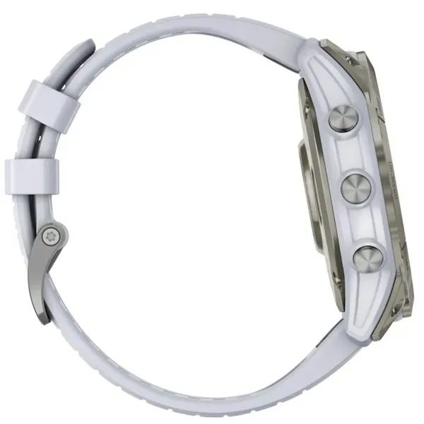 Мужские часы GARMIN 010-02804-11 Белый Титановый