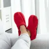 Домашние тапочки с подгоревом в микроволновой печи InnovaGoods Красный