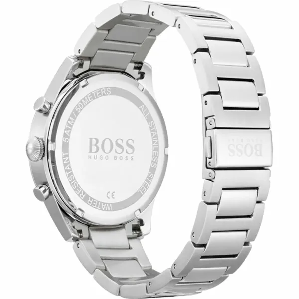 Laikrodis vyrams Hugo Boss Juoda Sidabras (Naudoti B)