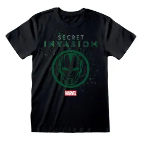 Marškinėliai su trumpomis rankovėmis Marvel Logo Icon Juoda Abiejų lyčių
