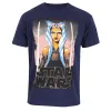 Lühikeste varrukatega T-särk Star Wars White Blades Sinine Unisex