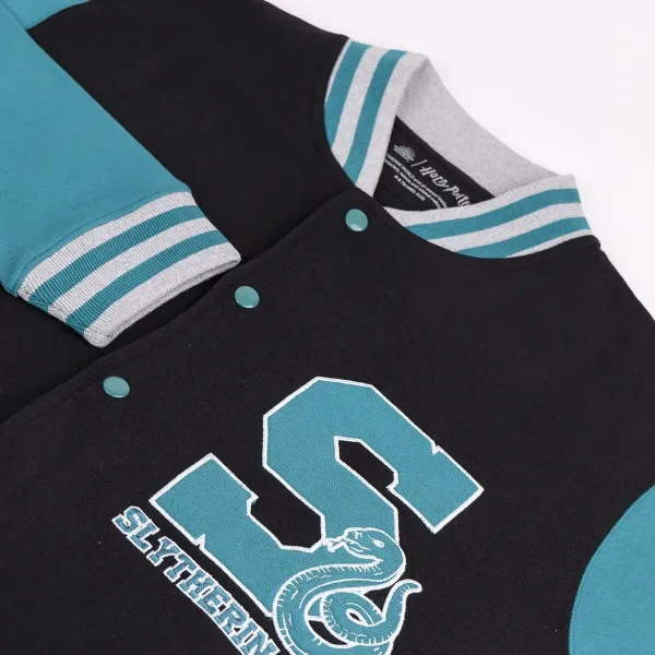 Unisex Sporta Krekls bez Kapuča Harry Potter Slytherin  Zaļš