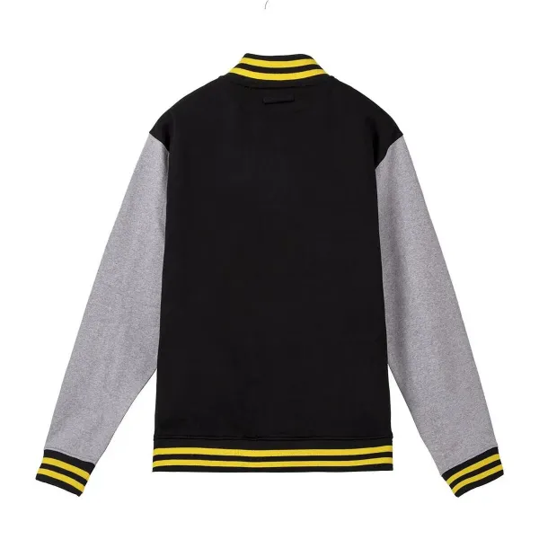 Unisex Sporta Krekls bez Kapuča Harry Potter Hufflepuff Melns Pelēks