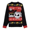 Uniseksinis megztinis The Nightmare Before Christmas Juoda