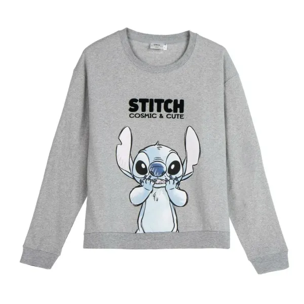 Sieviešu Sporta Krekls bez Kapuča Stitch Pelēks