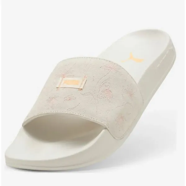 Naiste Plätud Puma Leadcat 2.0 Crafted Flowers SS25 401321 02 Valge