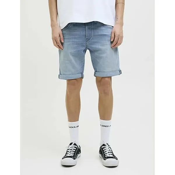 Vyriški Šortai Jack & Jones JJIRICK JJFOX SHORTS CB 310 SN 12269608 Mėlyna
