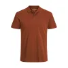 Vyriški polo marškinėliai su trumpomis rankovėmis Jack & Jones JJEBASIC POLO SS NOS 12136516 Ruda