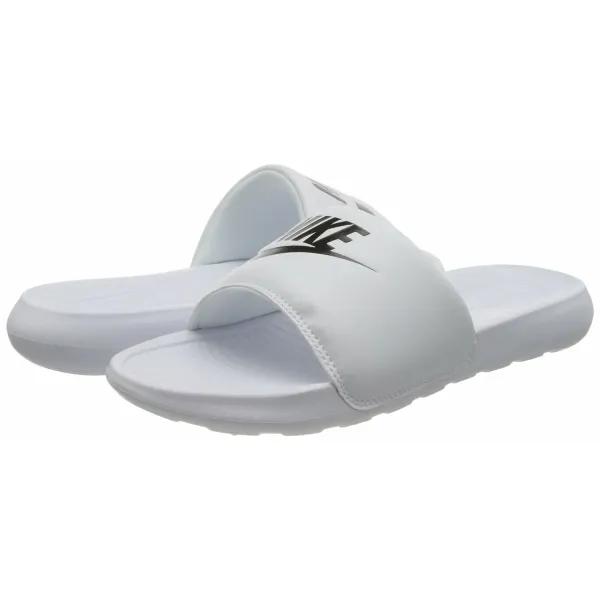 Paplūdimio šlepetės moterims Nike VICTORI ONE SLIDE CN9677 100 Balta