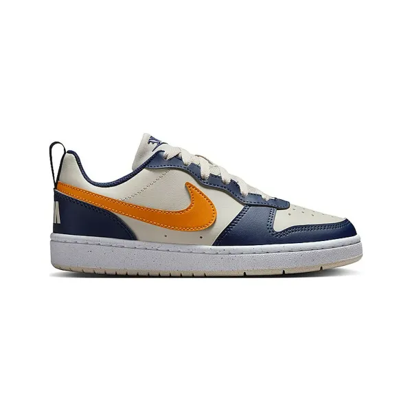 Vaikiški kasdieniai treningai Nike COURT BOROUGH LOW RECRAFT BPV DV5457 126 Balta
