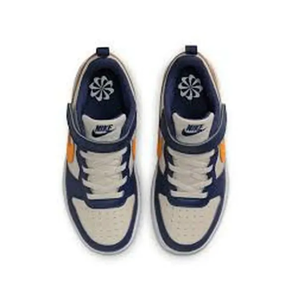 Vaikiški kasdieniai treningai Nike COURT BOROUGH LOW RECRAFT BPV DV5457 126 Balta