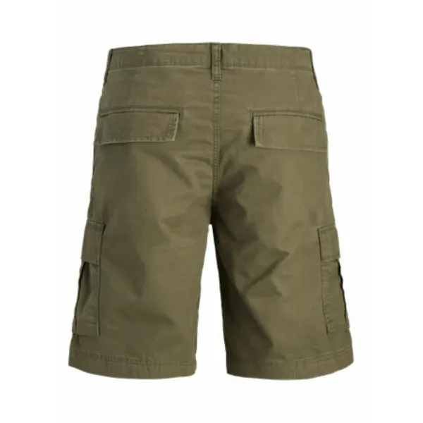 Vyriški Šortai Jack & Jones JPSTCOLE MATEO CARGO SHORT MID 12274389 Žalia