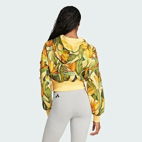 Sieviešu Sporta Krekls ar Kapuci Adidas FARM HOODIE JD6282 Dzeltens