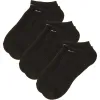 Sportinės kojinės iki kelių Nike EVERYDAY SX7673 010 Juoda 3 poros