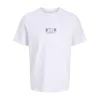 Vyriški marškinėliai su trumpomis rankovėmis Jack & Jones JORRETRO TEE SS CREW NECK SMU 12288009 Balta