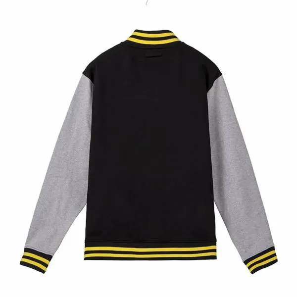 Unisex Sporta Krekls bez Kapuča Harry Potter Hufflepuff  Melns