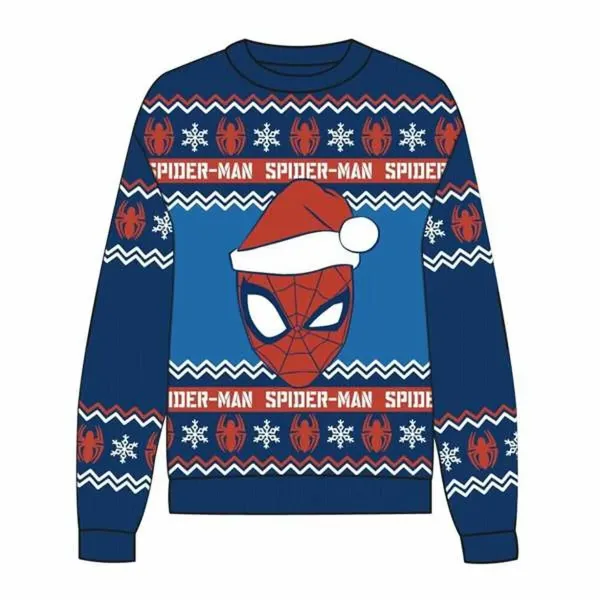 Uniseksinis megztinis Spider-Man Mėlyna