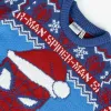 Uniseksinis megztinis Spider-Man Mėlyna