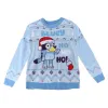 Uniseksinis megztinis Bluey Christmas Šviesiai mėlyna
