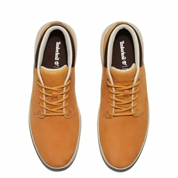 Vaikiški kasdieniai treningai Timberland Seby Mid Lace Sneaker Wheat