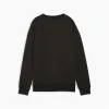 Sieviešu Sporta Krekls bez Kapuča Puma Essentials+ Relaxed Small Logo Crew Fl Melns