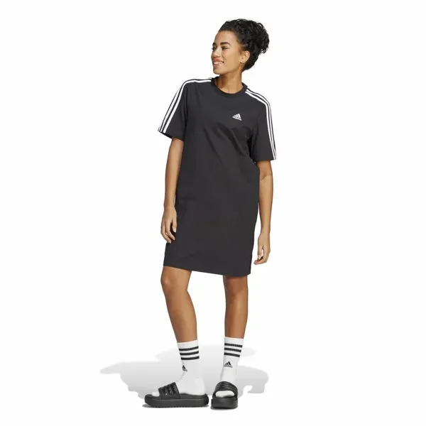Платье Adidas 3S Boyfriend Single Чёрный