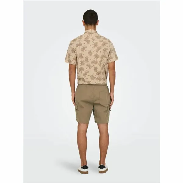 Штаны Only & Sons Onskal Cargo 0287 Caribou Коричневый