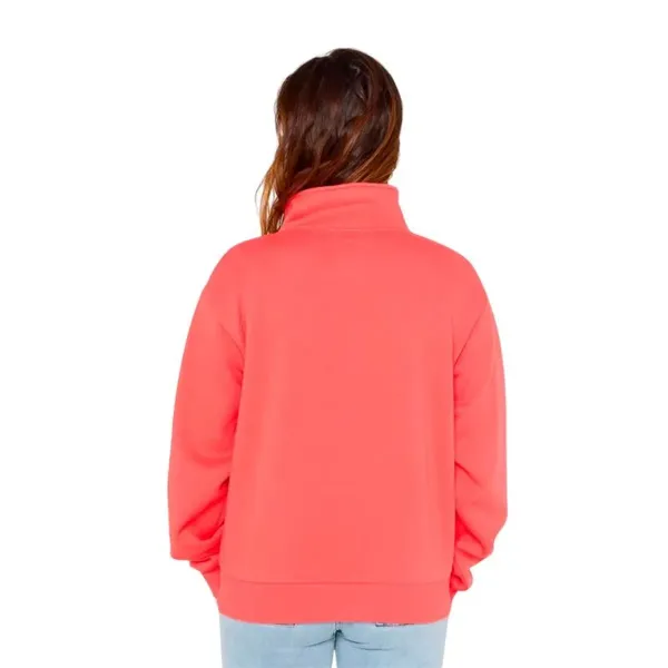 Moteriškas džemperis be gobtuvo Rip Curl Half Zip Fleece Koralas