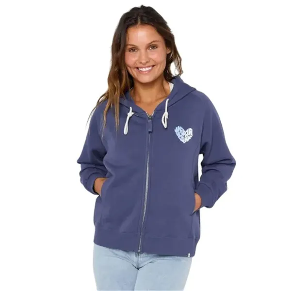 Moteriška Striukė Rip Curl Galicia Full Zip Fleece Tamsiai mėlyna