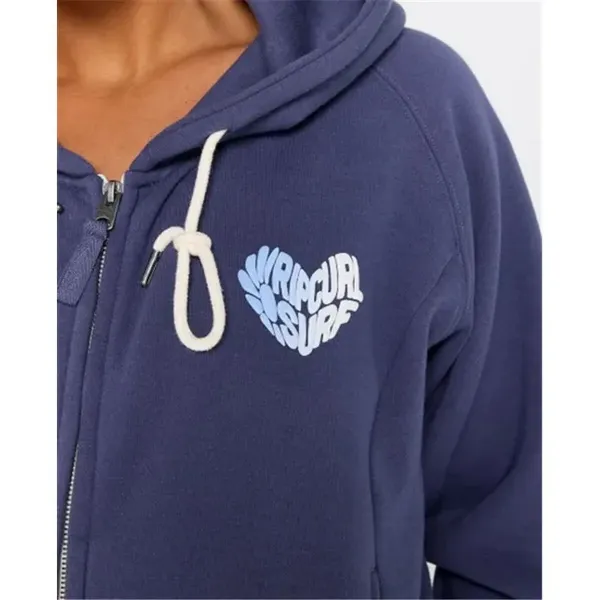 Moteriška Striukė Rip Curl Galicia Full Zip Fleece Tamsiai mėlyna