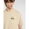 Vyriški marškinėliai su trumpomis rankovėmis Dickies Apison Ss Rusvai gelsva