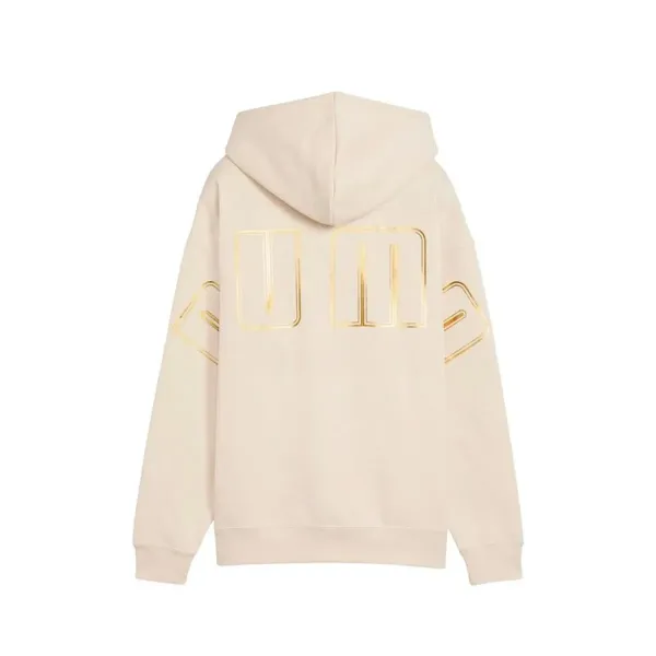 Naisten huppari Puma Maximal Metallic Beige