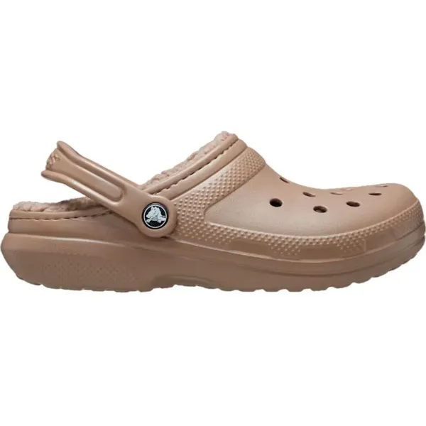 Деревянные башмаки Crocs Classic Lined Clog Белый Натуральный