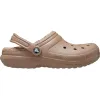 Деревянные башмаки Crocs Classic Lined Clog Белый Натуральный