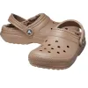 Деревянные башмаки Crocs Classic Lined Clog Белый Натуральный