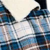 Vyriški marškiniai su ilgomis rankovėmis Jack & Jones Jjzac Teddy Overshirt Ls Tamsiai mėlyna