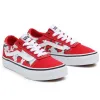 Vaikiški kasdieniai treningai Vans YT Ward Kids Raudona