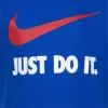 Vaikiška Marškinėliai su trumpomis rankovėmis Nike Swoosh Mėlyna