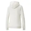 Naisten huppari Puma Essentials Embroidery Valkoinen