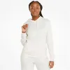 Naisten huppari Puma Essentials Embroidery Valkoinen
