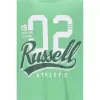 Vyriški marškinėliai su trumpomis rankovėmis Russell Athletic Amt A30101 Šviesiai žalia